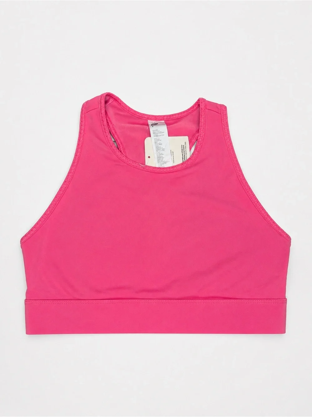 Fabletics Trinity High Impact Sports Bra Pink Medium NWT Racerback bra - Picture 2 of 4
